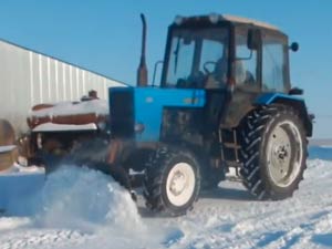 Уборка, погрузка и вывоз снега в Климовске
