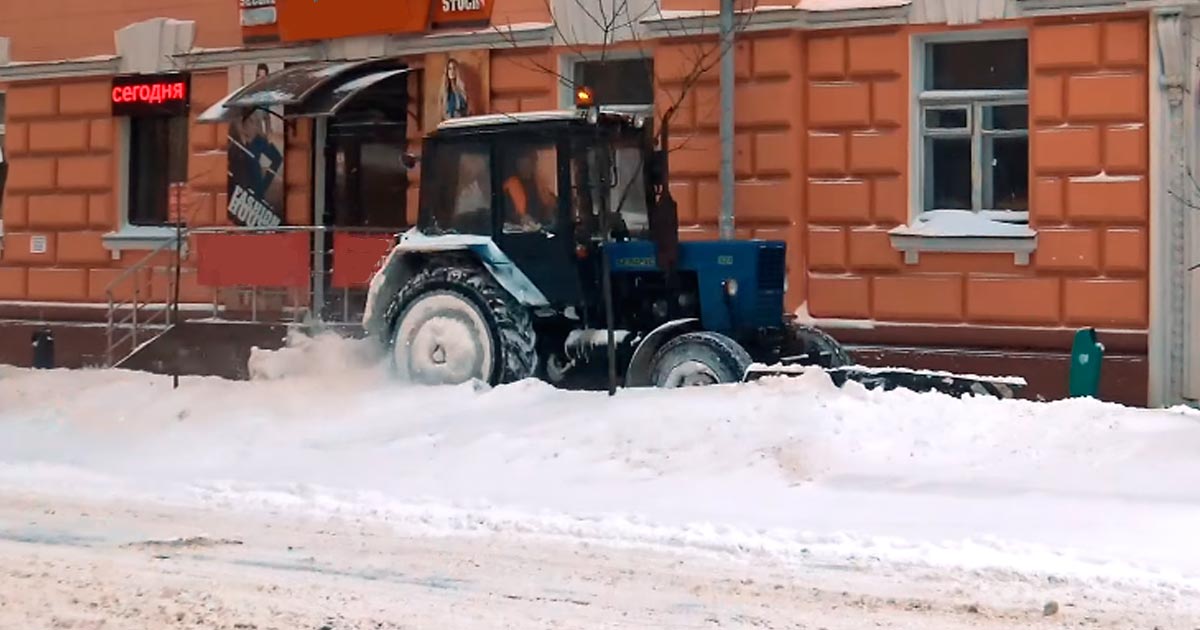 АГС-Комплекс: зимняя механизированная уборка снега в Москве