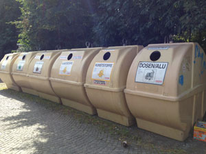 Раздельный сбор мусора в Мюнхене