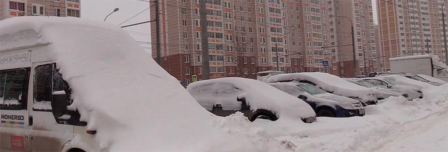 Подольск в снегу